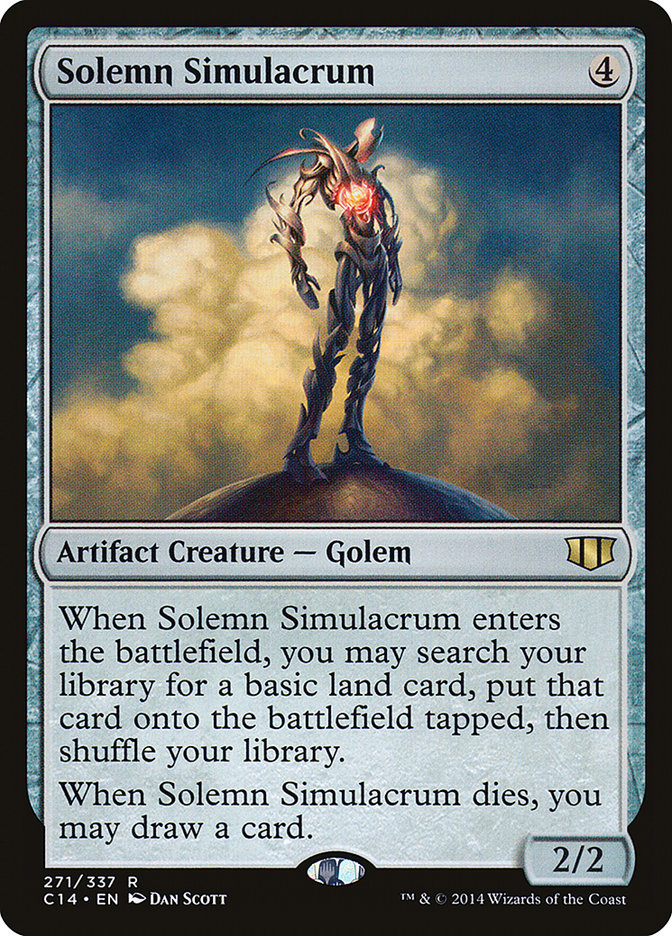 Solemn Simulacrum [Commander 2014] | Clutch Gaming