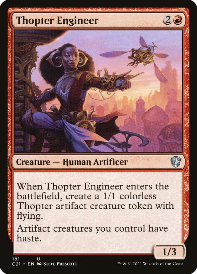 Thopter Engineer [Commander 2021] | Clutch Gaming