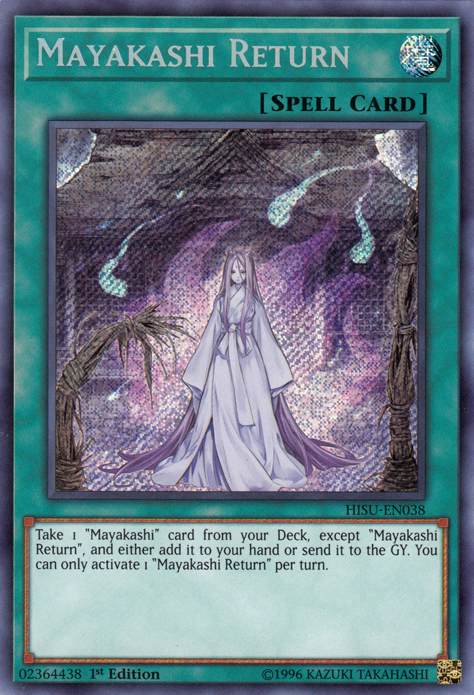 Mayakashi Return [HISU-EN038] Secret Rare | Clutch Gaming