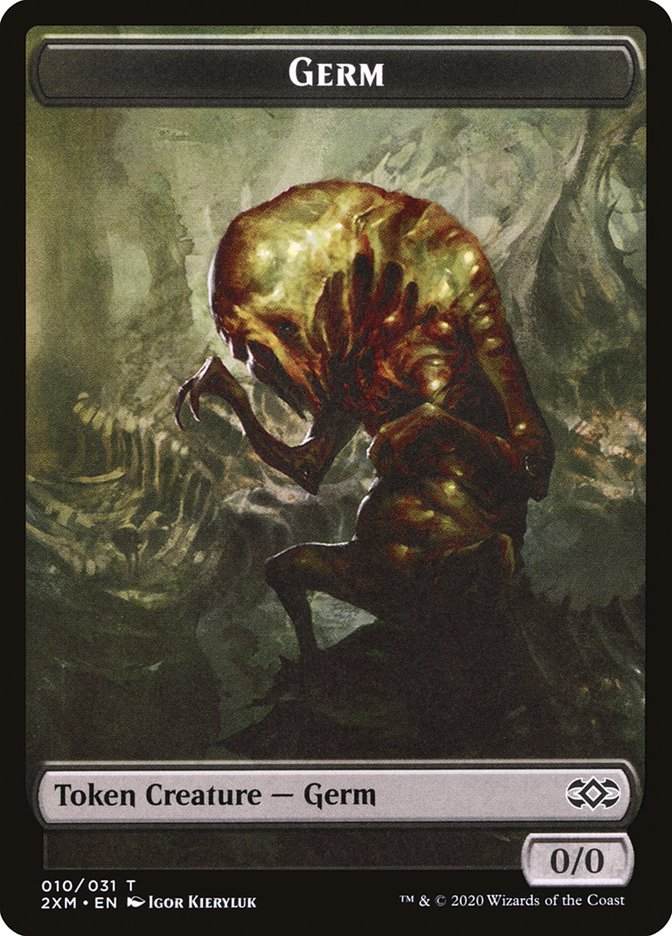 Eldrazi Spawn // Germ Double-Sided Token [Double Masters Tokens] | Clutch Gaming