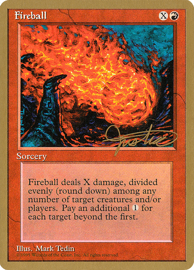 Fireball (Mark Justice) [Pro Tour Collector Set] | Clutch Gaming