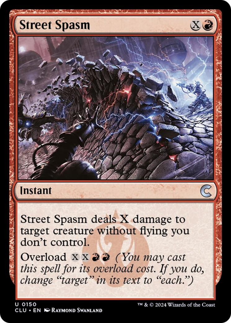 Street Spasm [Ravnica: Clue Edition] | Clutch Gaming