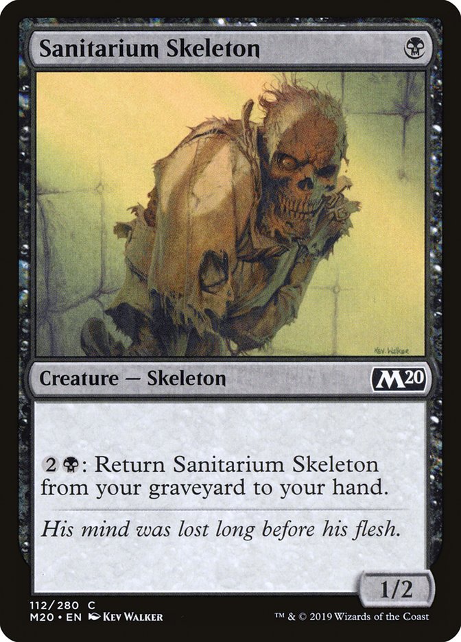 Sanitarium Skeleton [Core Set 2020] | Clutch Gaming