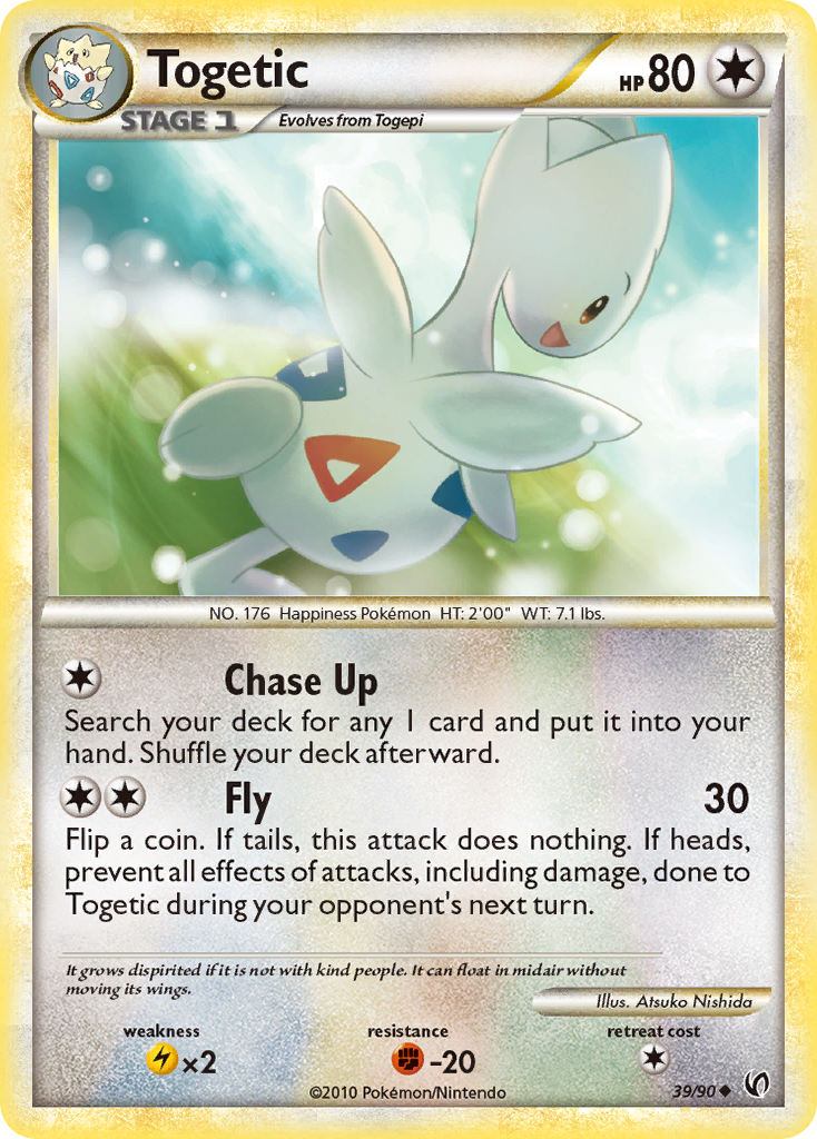 Togetic (39/90) [HeartGold & SoulSilver: Undaunted] | Clutch Gaming