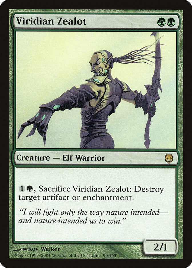 Viridian Zealot [Darksteel] | Clutch Gaming