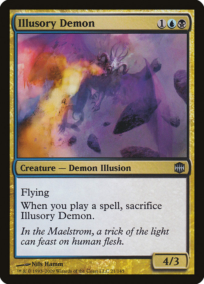 Illusory Demon [Alara Reborn] | Clutch Gaming
