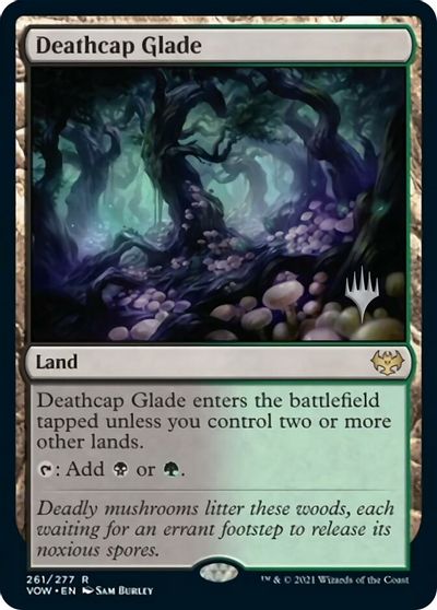 Deathcap Glade (Promo Pack) [Innistrad: Crimson Vow Promos] | Clutch Gaming