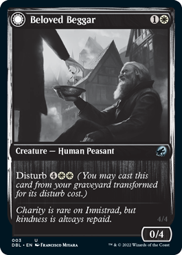 Beloved Beggar // Generous Soul [Innistrad: Double Feature] | Clutch Gaming