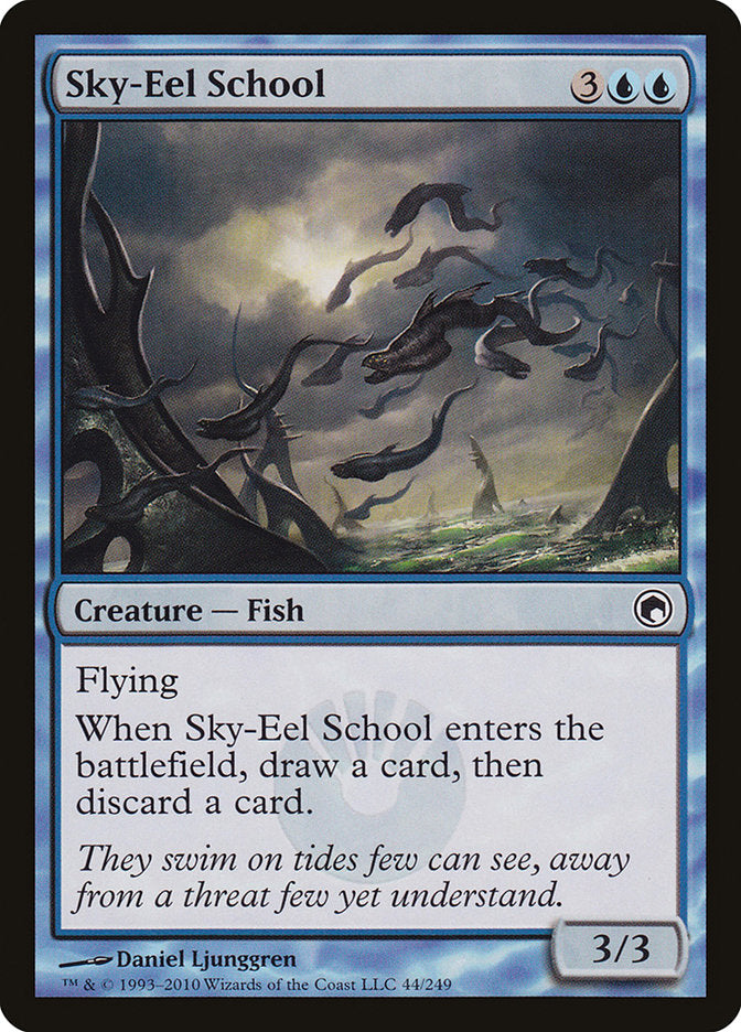 Sky-Eel School [Scars of Mirrodin] | Clutch Gaming