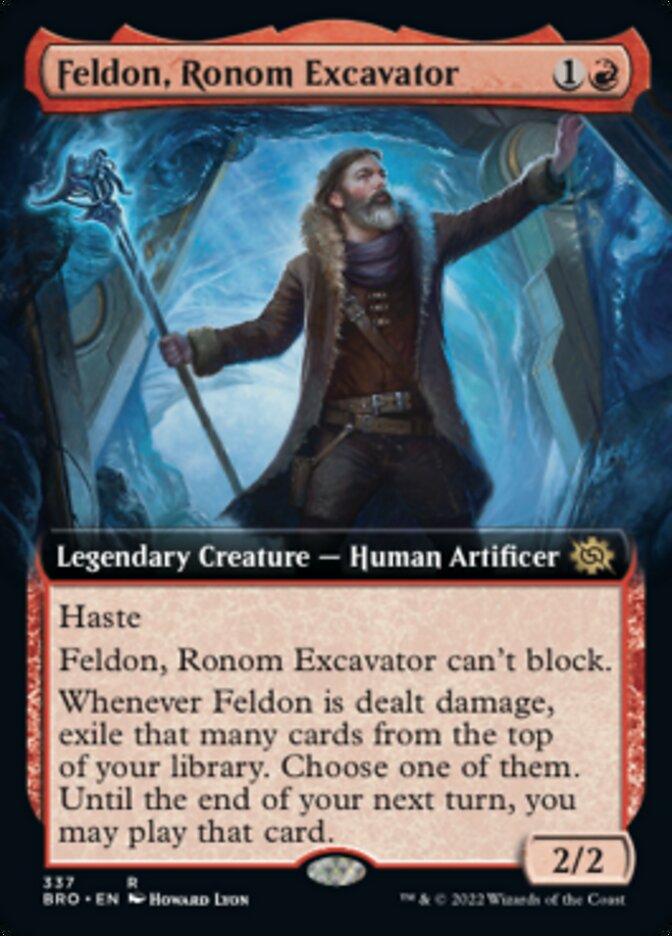 Feldon, Ronom Excavator (Extended Art) [The Brothers' War] | Clutch Gaming