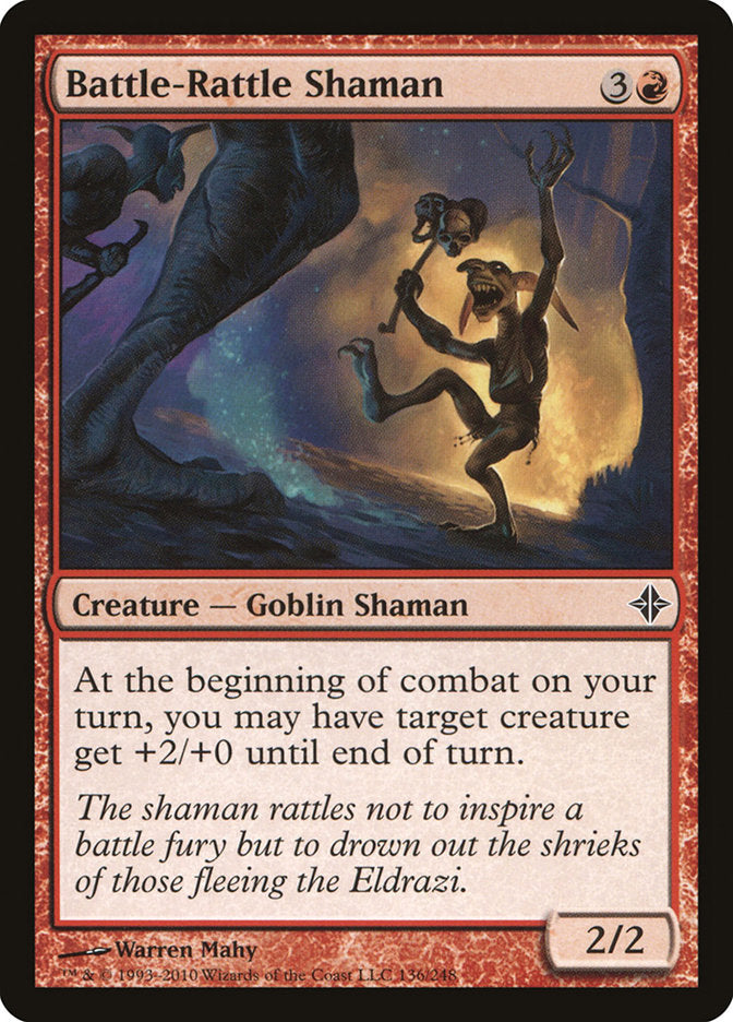 Battle-Rattle Shaman [Rise of the Eldrazi] | Clutch Gaming