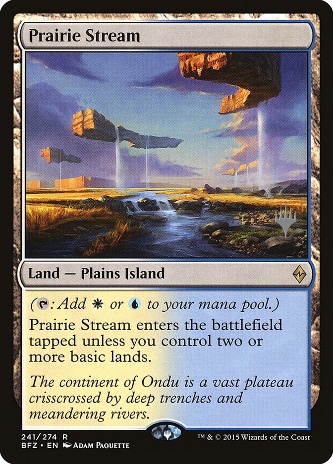 Prairie Stream [Battle for Zendikar Promos] | Clutch Gaming