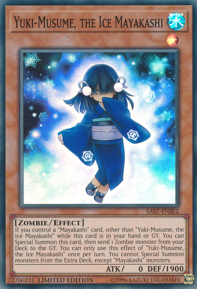 Yuki-Musume, the Ice Mayakashi [SAST-ENSE2] Super Rare | Clutch Gaming