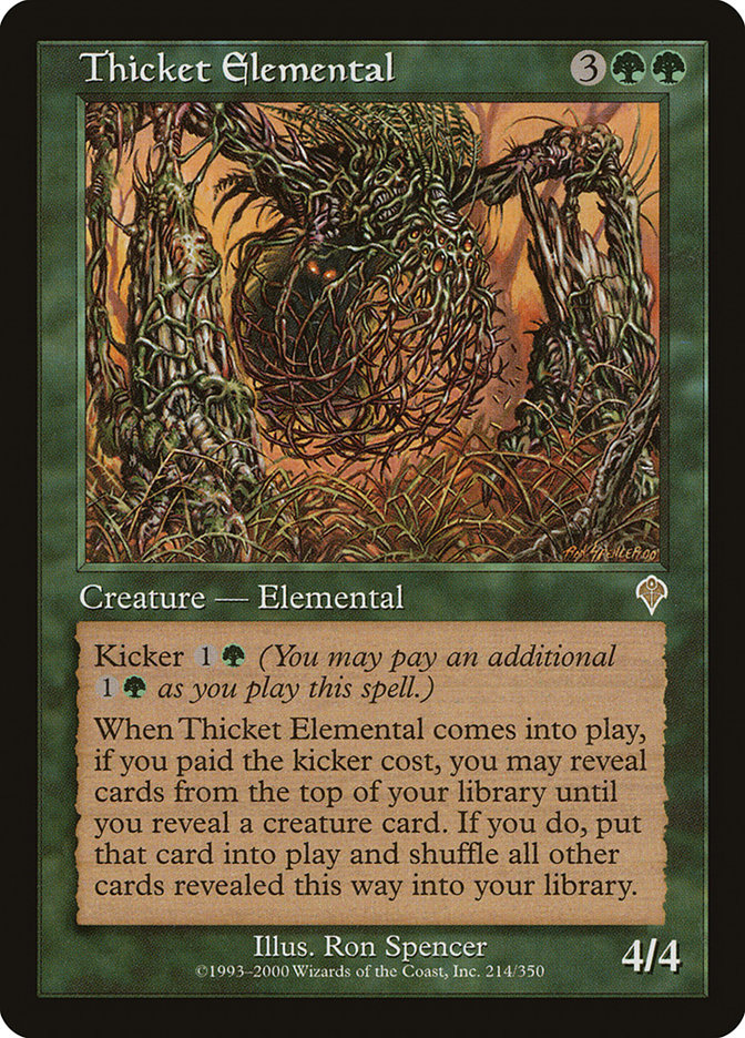 Thicket Elemental [Invasion] | Clutch Gaming