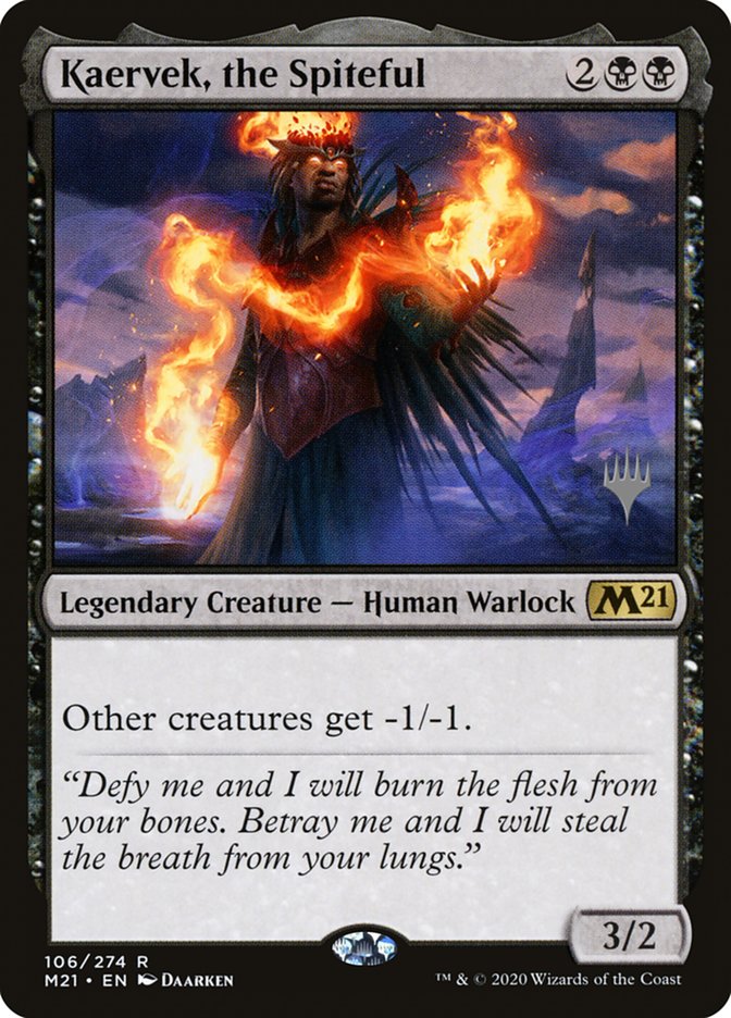 Kaervek, the Spiteful (Promo Pack) [Core Set 2021 Promos] | Clutch Gaming