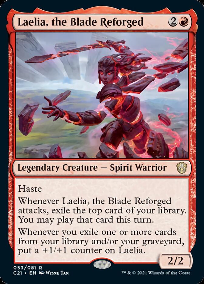 Laelia, the Blade Reforged [Commander 2021] | Clutch Gaming