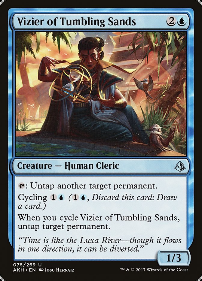 Vizier of Tumbling Sands [Amonkhet] | Clutch Gaming