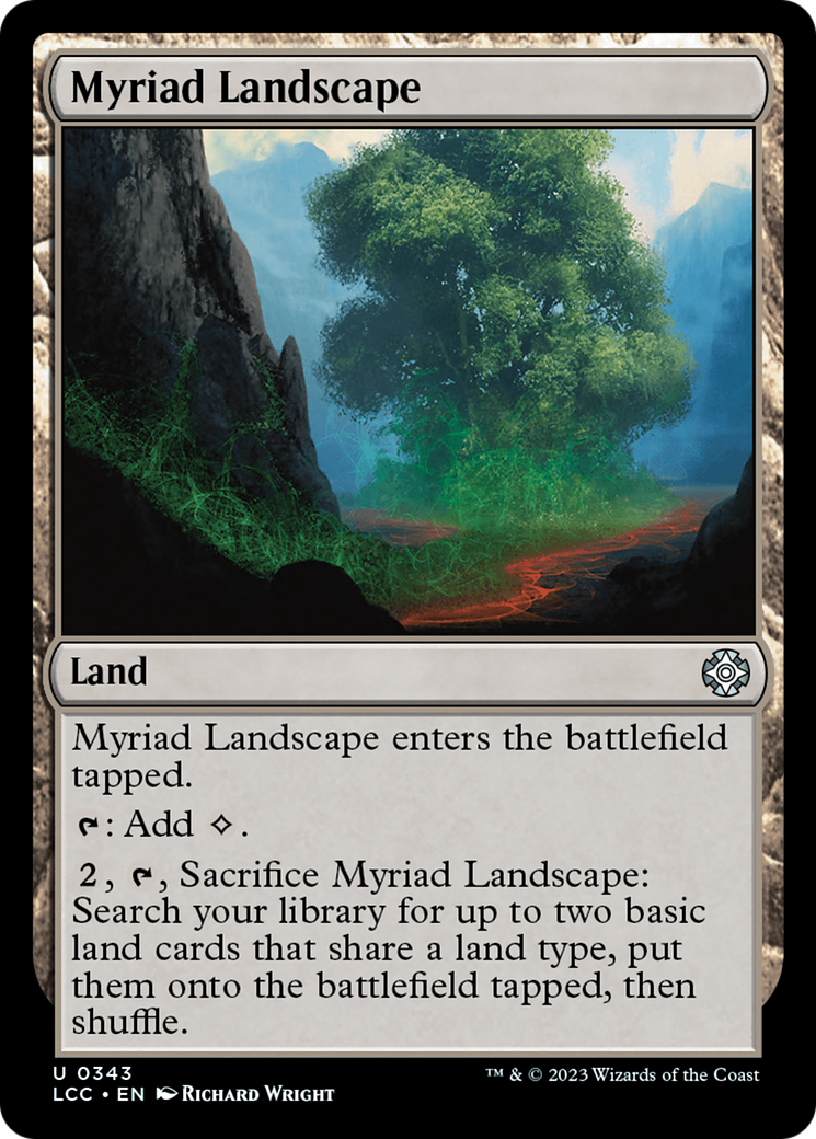 Myriad Landscape [The Lost Caverns of Ixalan Commander] | Clutch Gaming