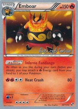 Emboar (20/114) (Twinboar - David Cohen) [World Championships 2011] | Clutch Gaming