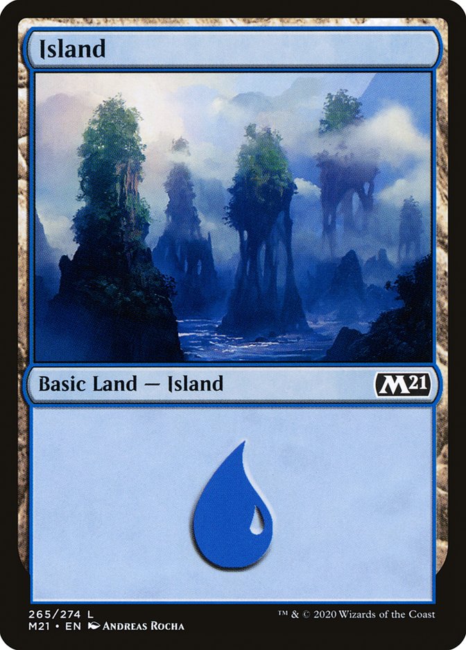 Island (265) [Core Set 2021] | Clutch Gaming