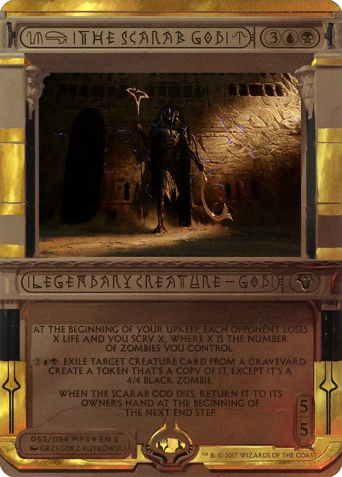 The Scarab God (Invocation) [Amonkhet Invocations] | Clutch Gaming