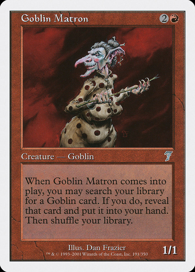 Goblin Matron [Seventh Edition] | Clutch Gaming