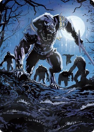 Tovolar, the Midnight Scourge 2 Art Card [Innistrad: Midnight Hunt Art Series] | Clutch Gaming