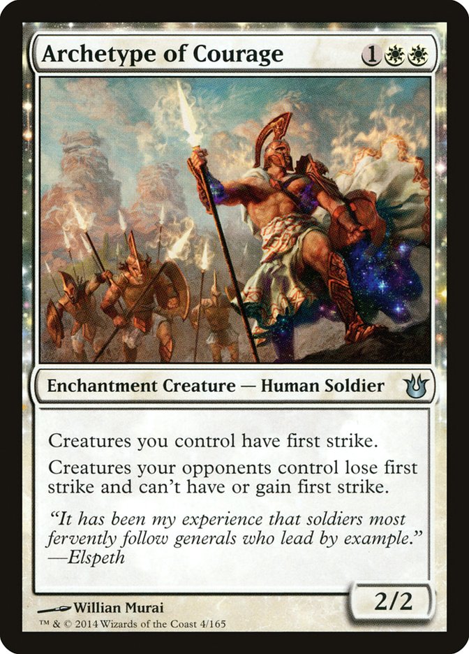 Archetype of Courage [Born of the Gods] | Clutch Gaming