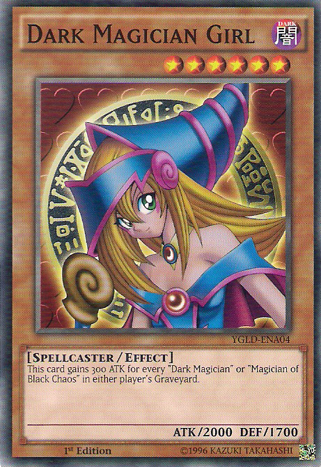 Dark Magician Girl [YGLD-ENA04] Common | Clutch Gaming