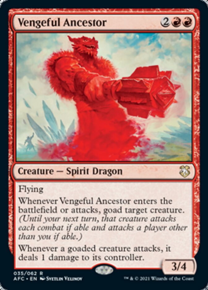 Vengeful Ancestor [Dungeons & Dragons: Adventures in the Forgotten Realms Commander] | Clutch Gaming