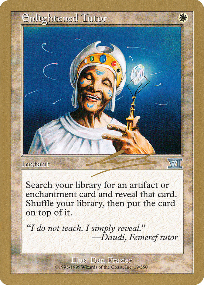 Enlightened Tutor (Nicolas Labarre) [World Championship Decks 2000] | Clutch Gaming