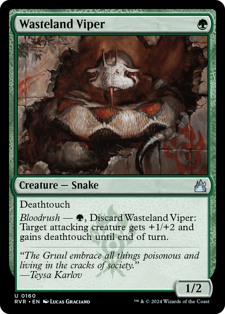 Wasteland Viper [Ravnica Remastered] | Clutch Gaming