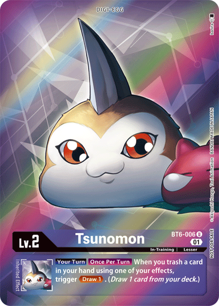 Tsunomon [BT6-006] (Alternative Art - Box Topper) [Double Diamond] | Clutch Gaming