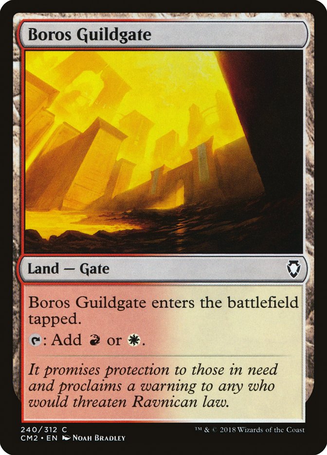 Boros Guildgate [Commander Anthology Volume II] | Clutch Gaming