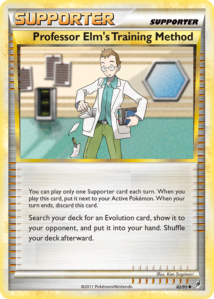 Professor Elm's Training Method (82/95) [HeartGold & SoulSilver: Call of Legends] | Clutch Gaming