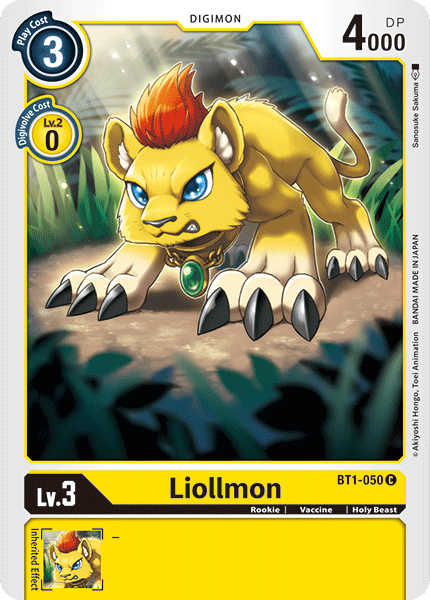 Liollmon [BT1-050] [Release Special Booster Ver.1.0] | Clutch Gaming