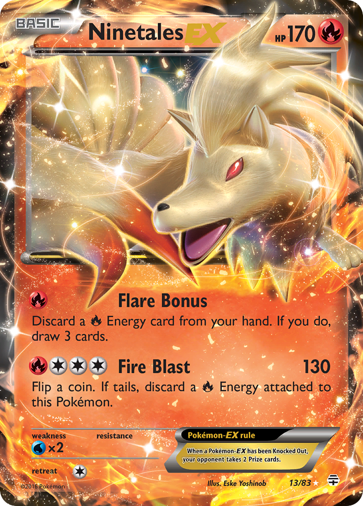 Ninetales EX (13/83) [XY: Generations] | Clutch Gaming