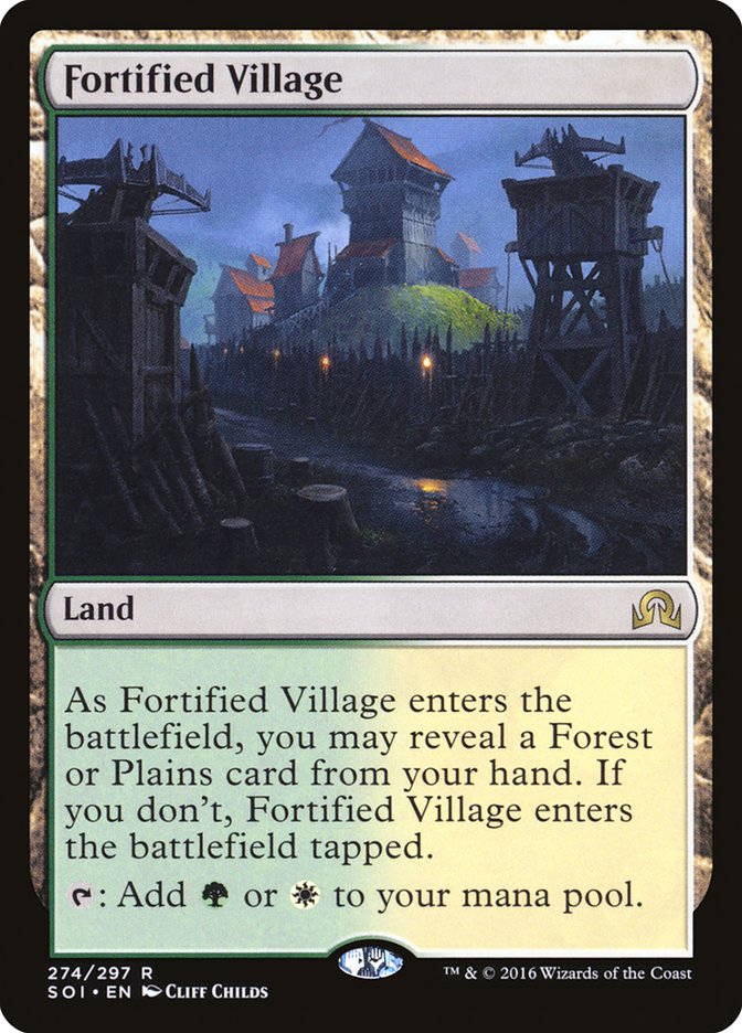 Fortified Village [Shadows over Innistrad] | Clutch Gaming