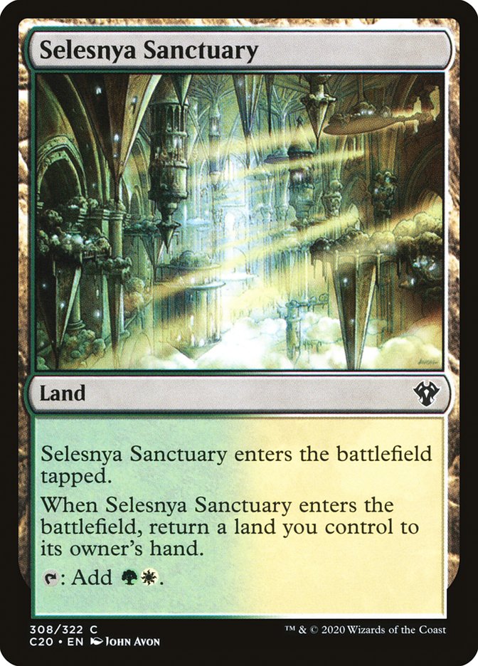 Selesnya Sanctuary [Commander 2020] | Clutch Gaming