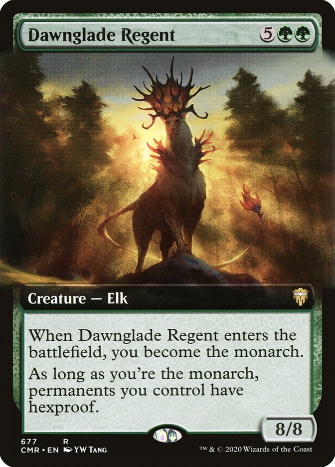 Dawnglade Regent (Extended Art) [Commander Legends] | Clutch Gaming