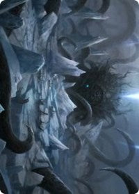 Icebreaker Kraken Art Card [Kaldheim Art Series] | Clutch Gaming