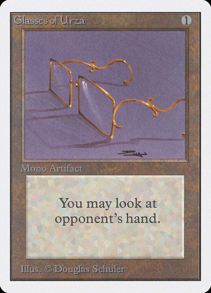 Glasses of Urza [Unlimited Edition] | Clutch Gaming