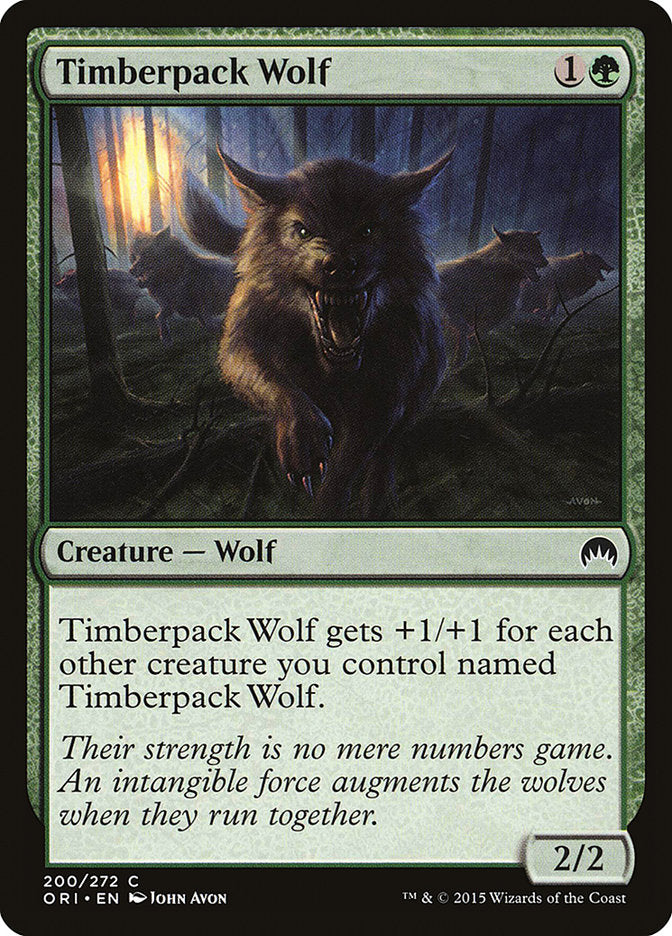 Timberpack Wolf [Magic Origins] | Clutch Gaming