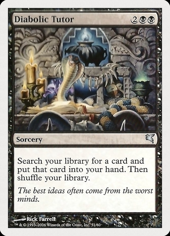 Diabolic Tutor [Hachette UK] | Clutch Gaming