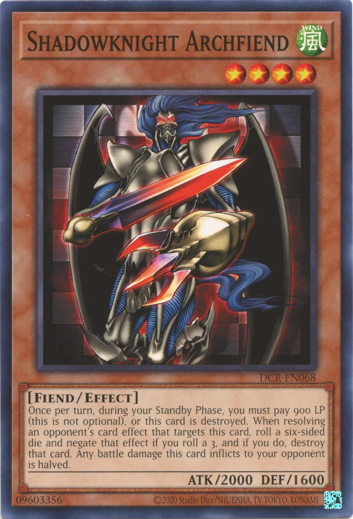 Shadowknight Archfiend (25th Anniversary) [DCR-EN068] Common | Clutch Gaming