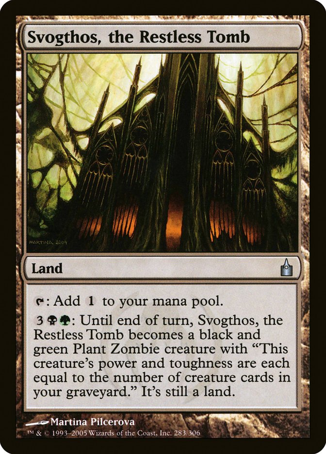 Svogthos, the Restless Tomb [Ravnica: City of Guilds] | Clutch Gaming