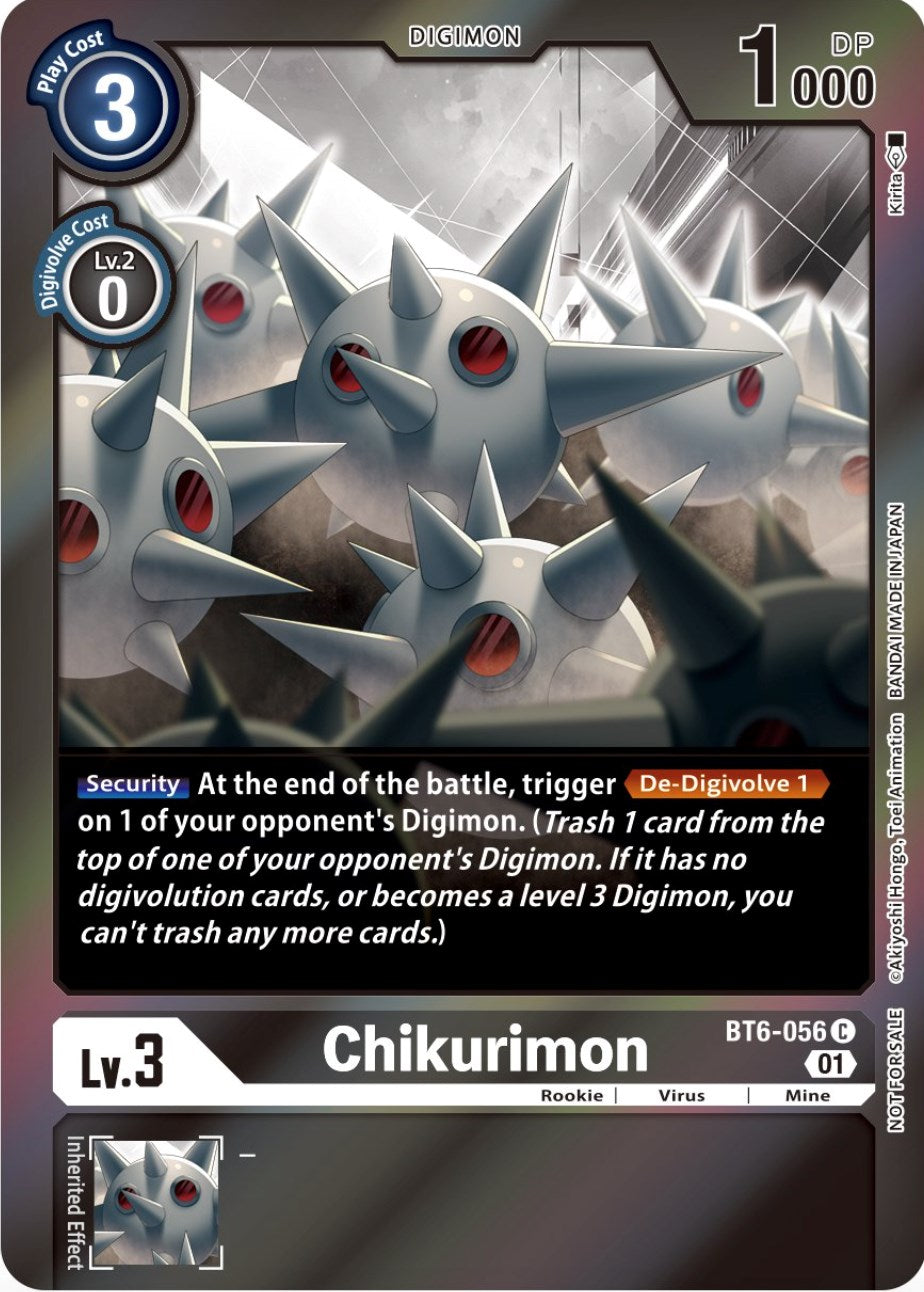 Chikurimon [BT6-056] (Event Pack 4) [Double Diamond Promos] | Clutch Gaming