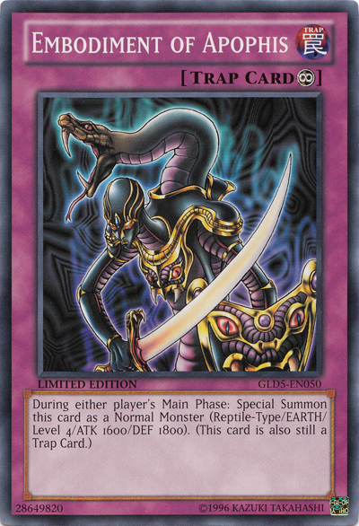Embodiment of Apophis [GLD5-EN050] Common | Clutch Gaming