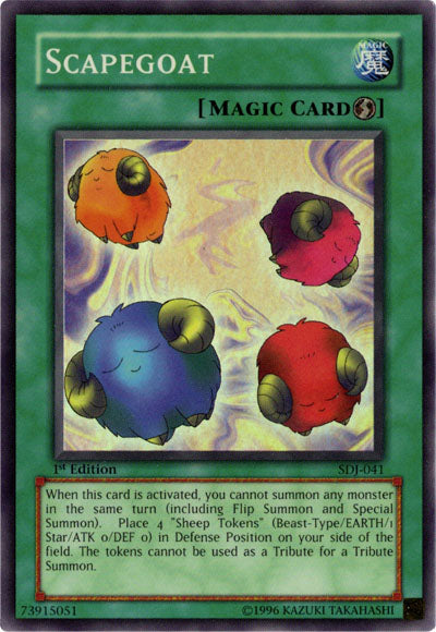 Scapegoat [SDJ-041] Super Rare | Clutch Gaming
