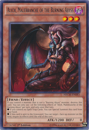 Alich, Malebranche of the Burning Abyss [NECH-EN083] Rare | Clutch Gaming